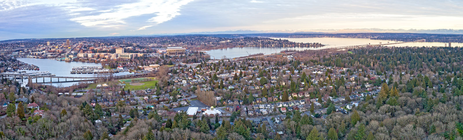 UW Campus from above