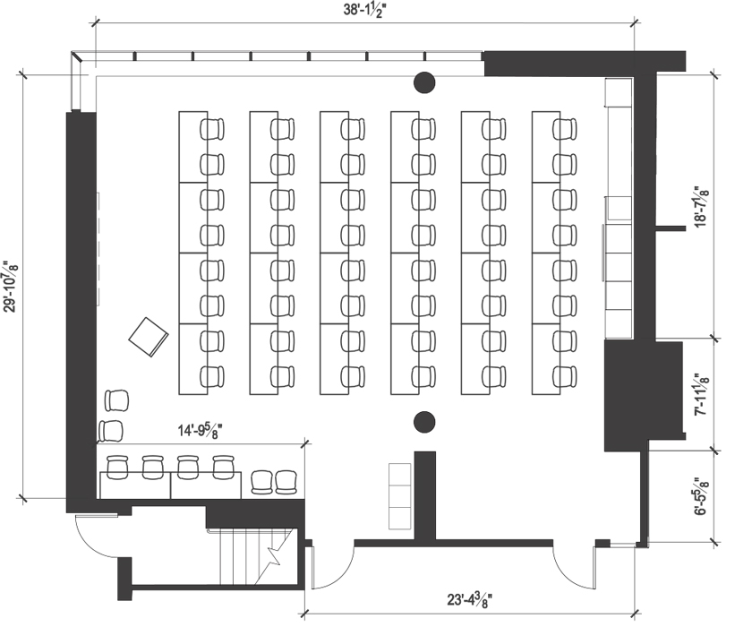 Image of Alder Hall 107, Room Set "Standard"