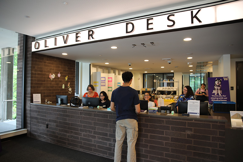 Oliver Desk in Oliver Hall