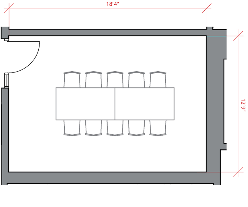 Image of Spratlen Hall 303, Room Set "Standard"