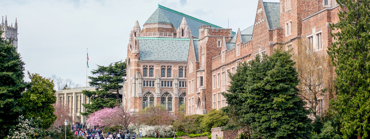 Suzzallo Library on UW campus