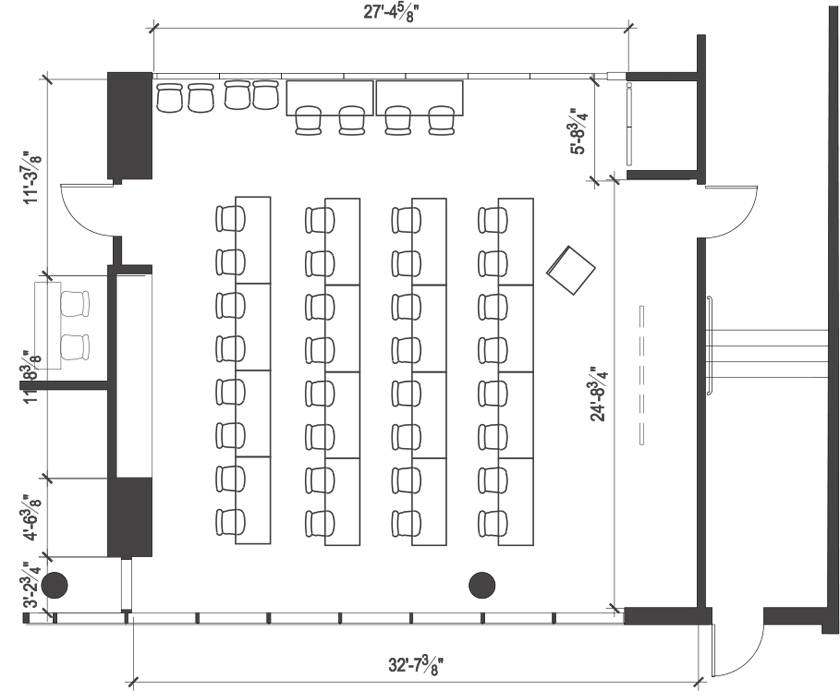 Image of Alder Hall 103, Room Set "Standard"